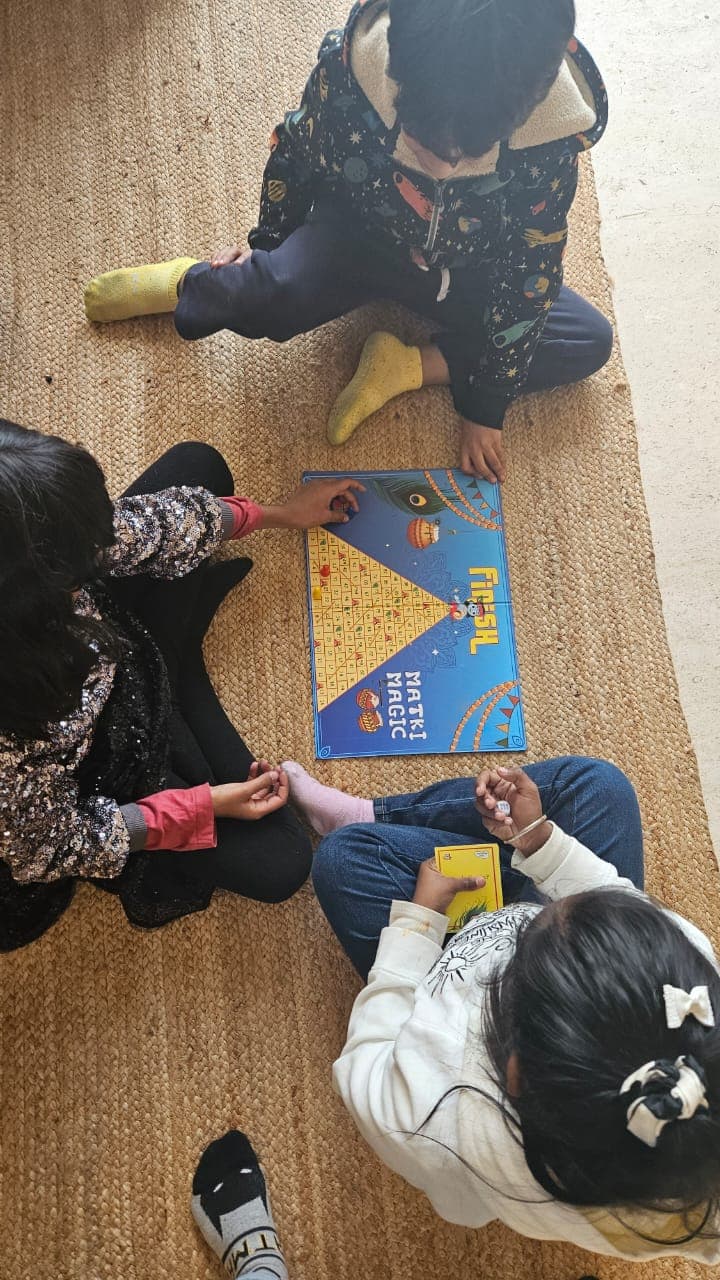 kids on the floor